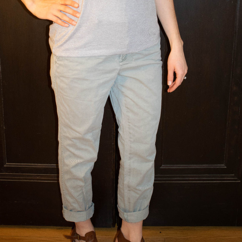 Jcrew boyfriend fit crop pant